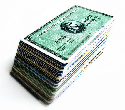 Stack of Credit Cards