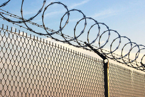 Razor Fence © woodleywonderworks Razor Fence