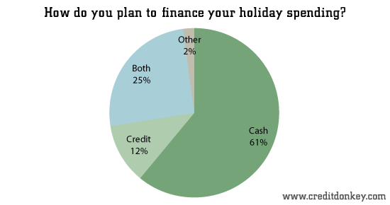 How do you plan to finance your holiday spending?