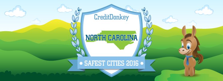Study: Safest Cities in North Carolina 2016