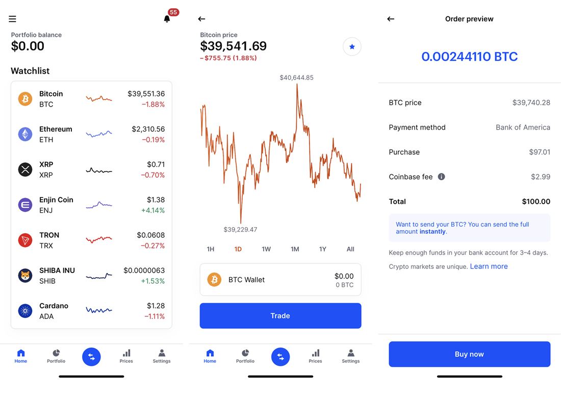 coinbase pricing coinbase pricing