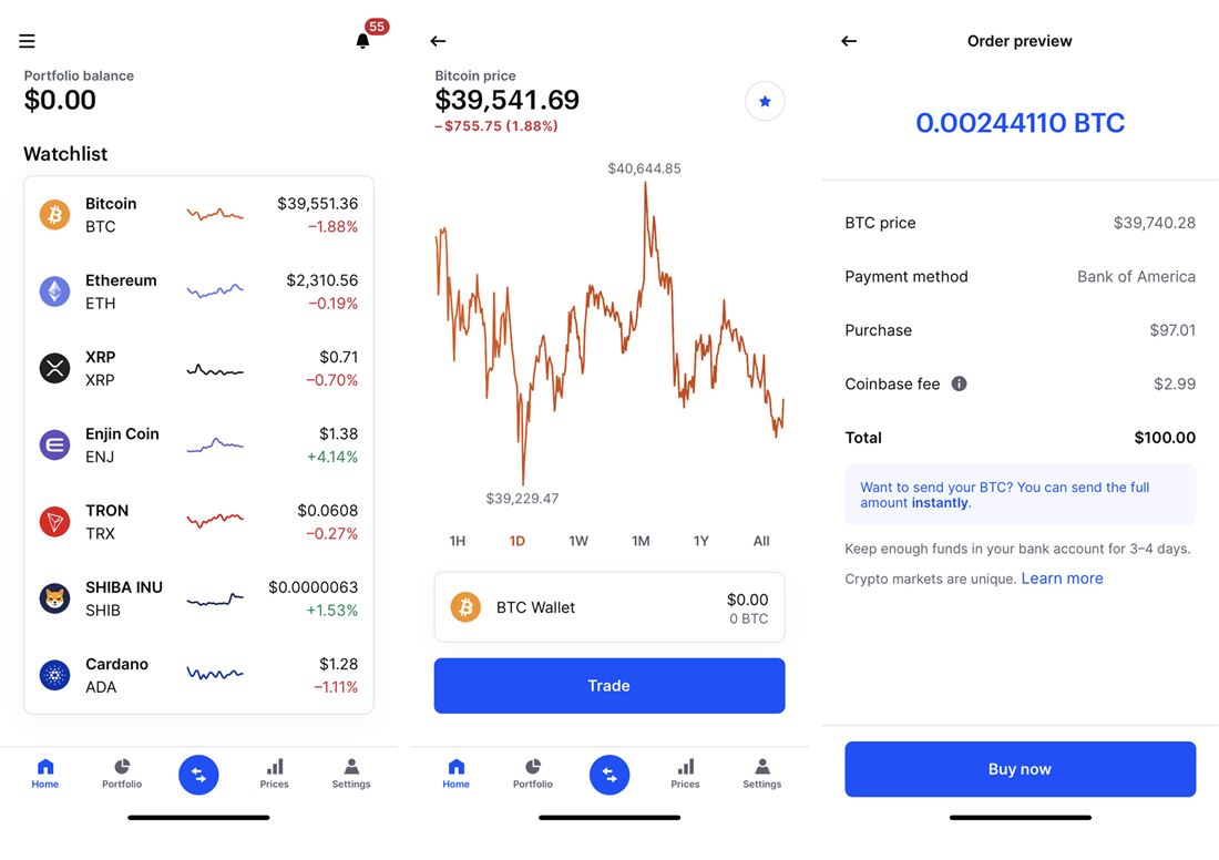 Coinbase vs Robinhood: Pros, Cons, Fees