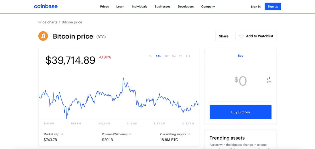 send money from robinhood to coinbase