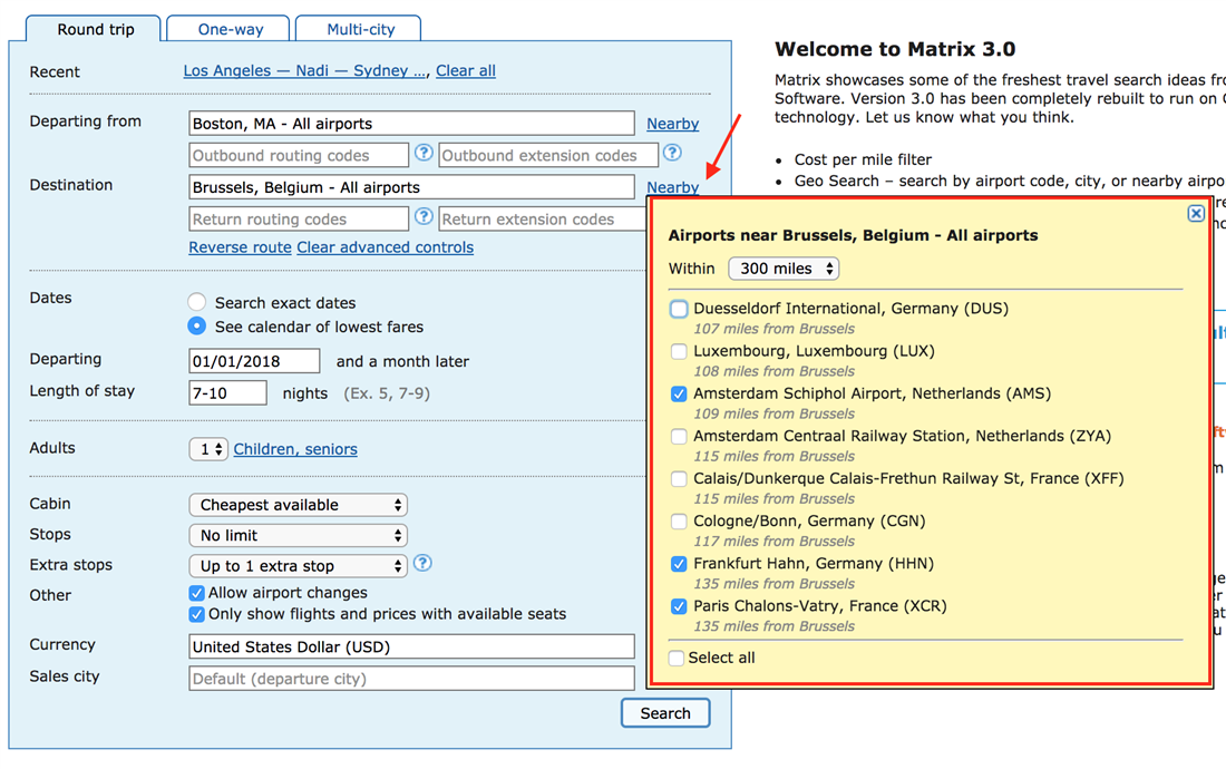Search ITA Matrix for Flights: What You Must Know