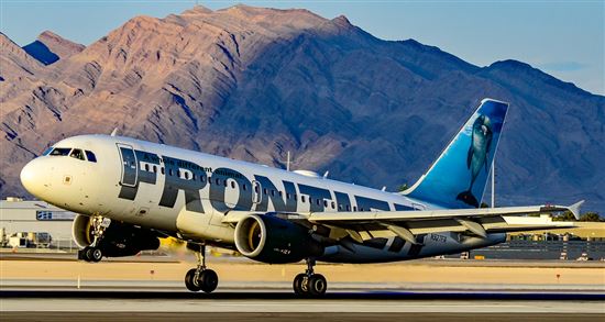 stroller on frontier airlines