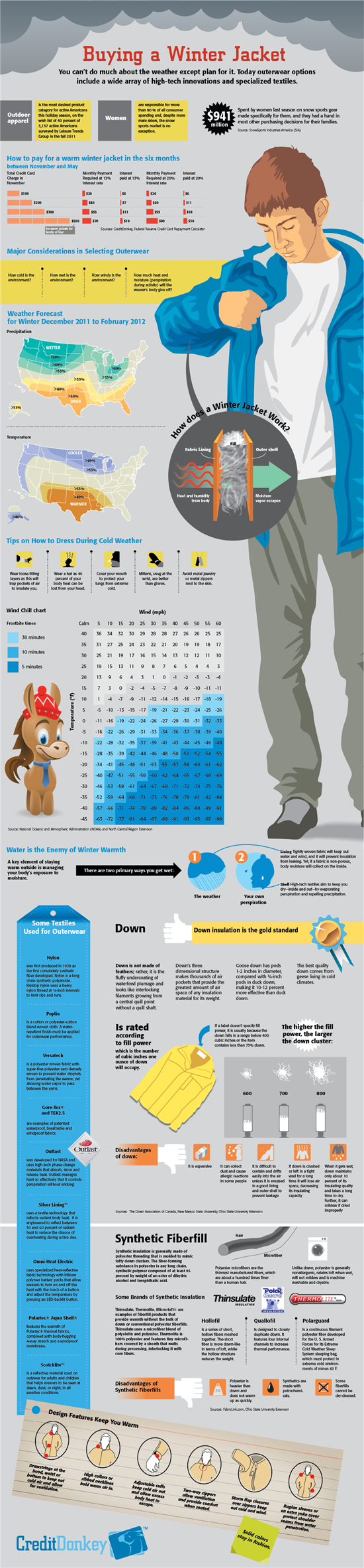 Infographics: Winter Jacket