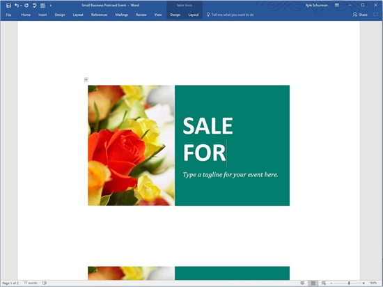 How To Make Postcards In Word How To Make Postcards In Word