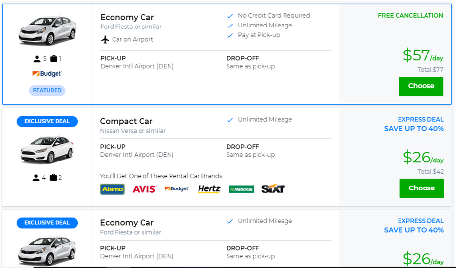 Priceline Car Rentals Near Me Car Sale and Rentals