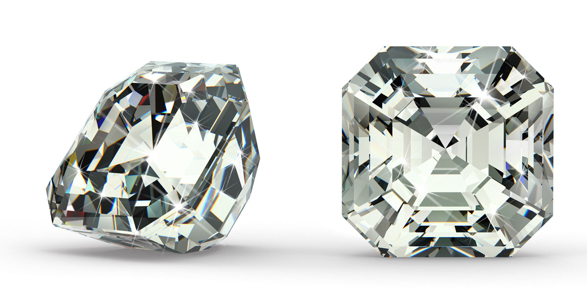 Asscher Cut Diamond Good For Engagement Rings